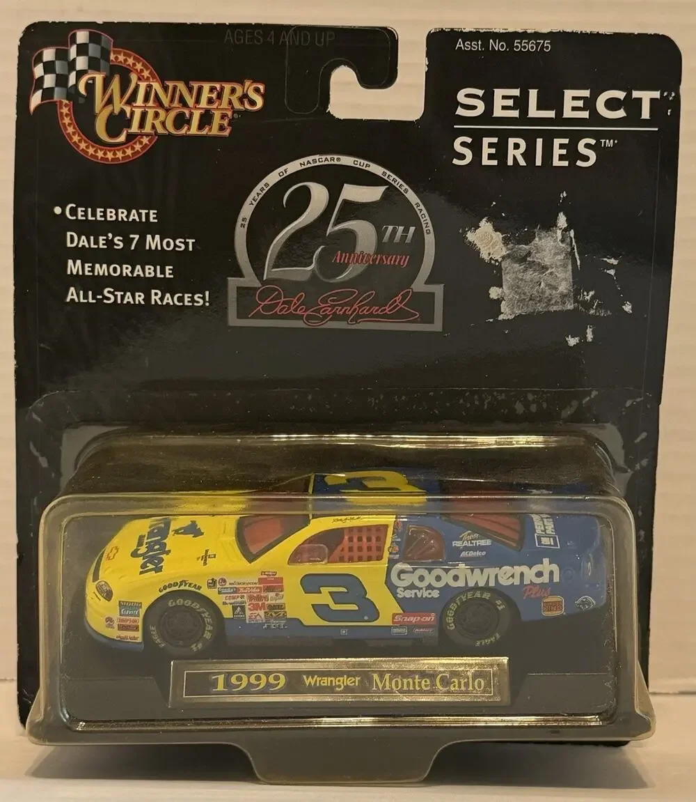 Winners Circle Select Series 25th 1999 Wrangler Monte Carlo #3 NOS FREE SHIPPING